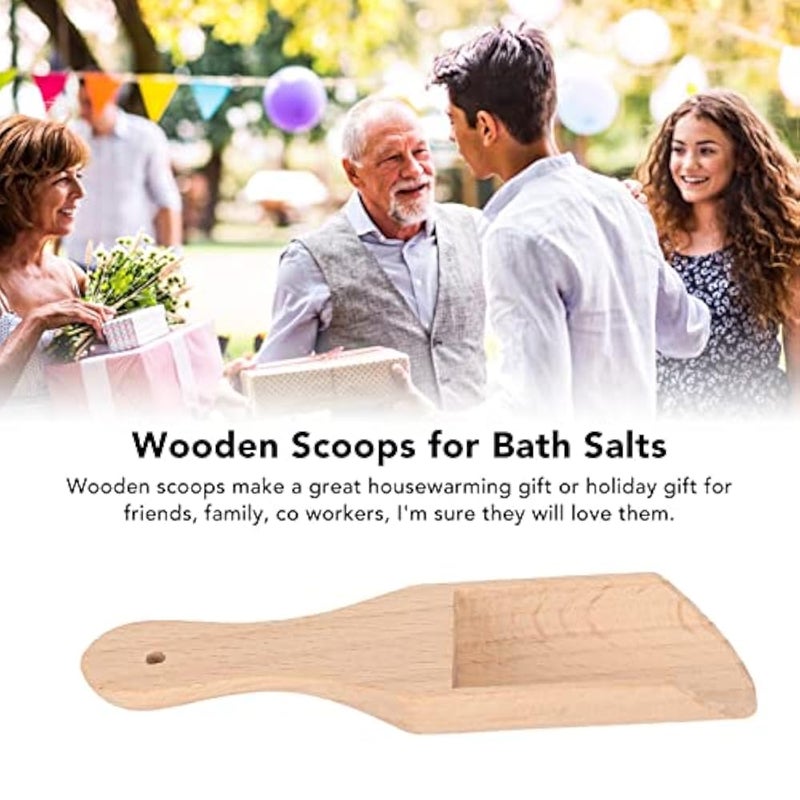 AMONIDA Bath Salt Shovel, Eco-Friendly Multipurpose Salt Scoop Abrasion Resistant Portable for Home (Type 1 (9.6x3x1.5cm/3.8x1.2x0.55inch)) - Image 4