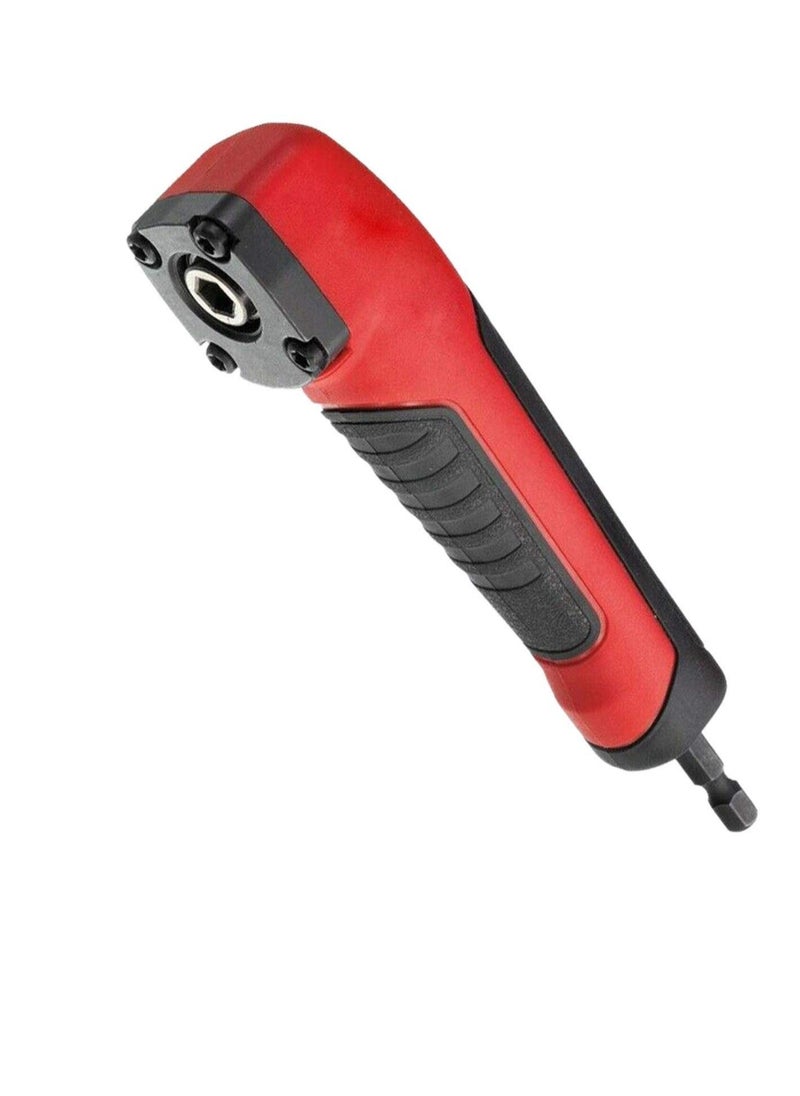Y&D - Right Angle Attachment ABS Handle Electric Screwdriver, Repair 90 Degree Corner Device Screwdriver Socket Adapter Drill Bit Adapter, Perfect for Drilling or Driving in Tight Spaces - Image 1