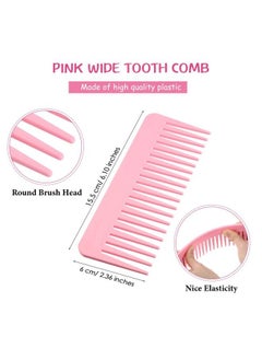 Patelai Doll Hair Care Set Doll Hairbrush Wig Wire Brush Wide Tooth Comb 50  Piece Nylon Hair Ties Hair Styling Doll Accessories Doll Supplies For Dolls  (Light Pink) Egypt