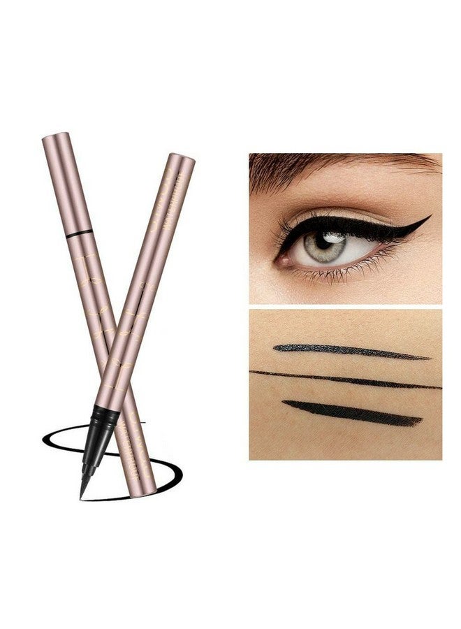 COSLUXE O Two O Rose Gold Super Waterproof Long Lasting Eyeliner Pen 1Ml 01Black - Image 5