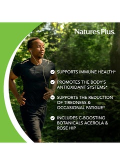 Nature's Plus Super C Complex - 1000 Mg Ascorbic Acid, 90 Vegetarian Capsules  - Image 4