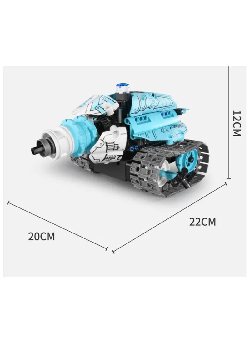 Master - 3-in-1 RC Robot Blocks Model Toy Set (398PCS), App-Controlled STEM Educational Building Blocks, Car, Dog & Gripper Models, Creative DIY Toys for Kids - Image 1