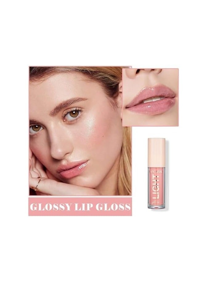 Moisturizing Lipgloss Set 6PCS Smooth Hydrating Lip Gloss Neutral Nude Nourishing Glossy Lipgloss for Women and Girls (MZ-CC6SETA-BB, Compact) - Image 3