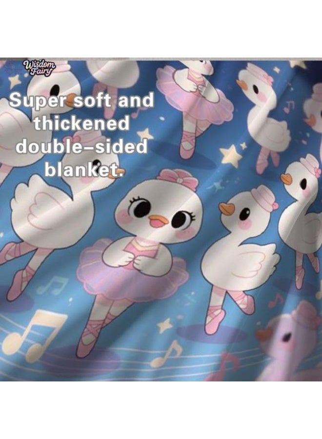 general Wisdom Fairy (latest) flannel thin blanket (warm and comfortable, suitable for sleep, game use, dust and sandproof) 150cm*200cm - 113 - Image 1