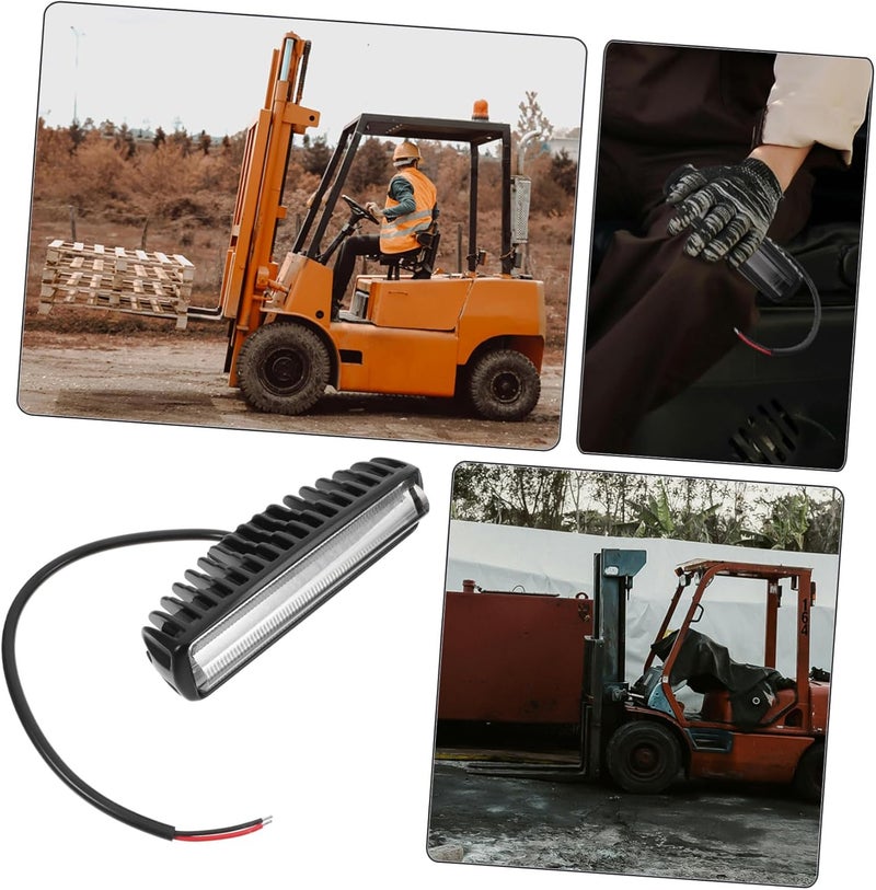 Ciieeo Ultra Bright Non-Glare LED Forklift Signal Light Bar 12V Waterproof Warning Light for Trucks and Pedestrian Safety Suitable for Warehouse and Industrial Use - Image 4