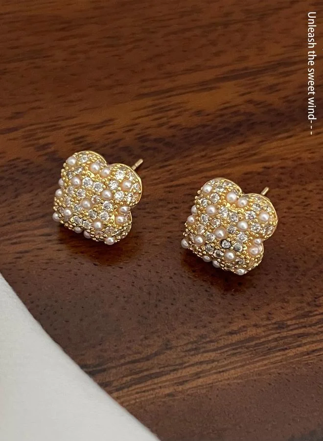 Take Two  Embellished Stud Earrings for Women | Best Price UAE