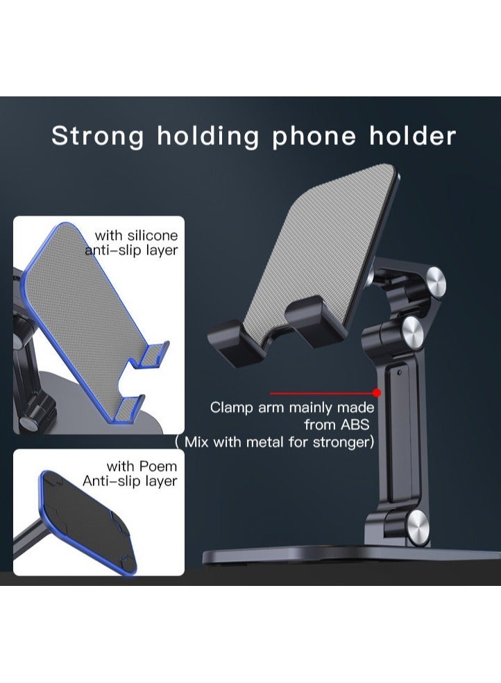 Yesido C104 Aluminum Adjustable Phone & Tablet Stand – Desktop Holder - Image 5