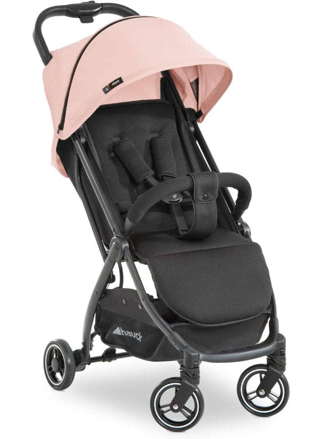 hauck Sun Canopy For Pushchair Swift X, Upf 50 +, 3 Zones With Ventilation Outlets, Individual Summer Look, Easy To Install, Rose - Image 5