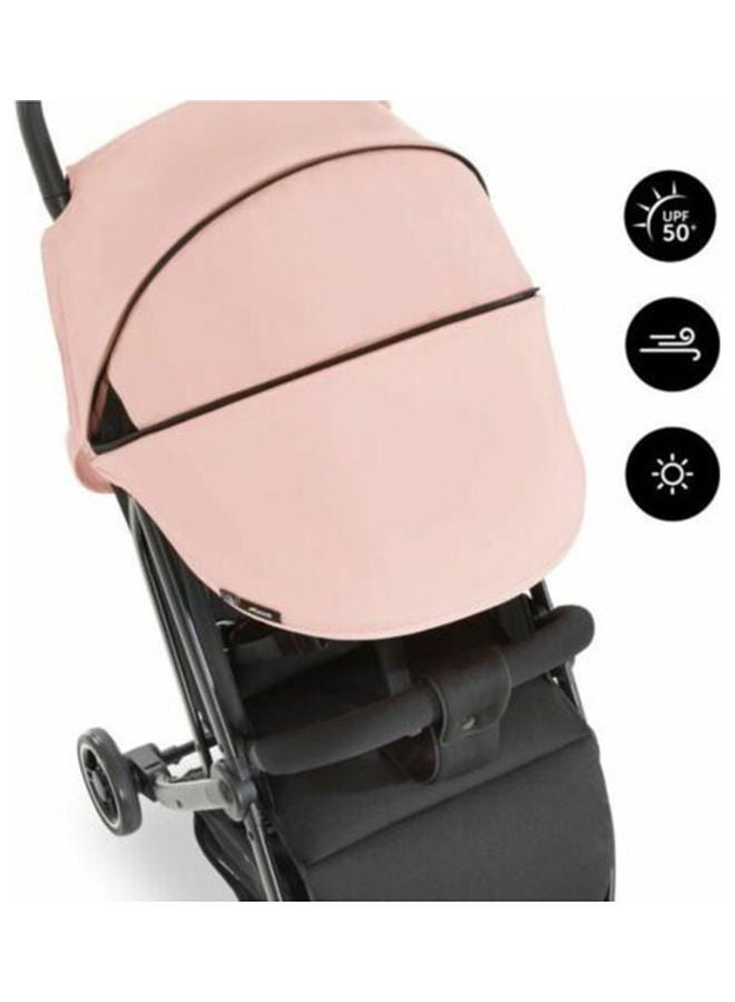 hauck Sun Canopy For Pushchair Swift X, Upf 50 +, 3 Zones With Ventilation Outlets, Individual Summer Look, Easy To Install, Rose - Image 2