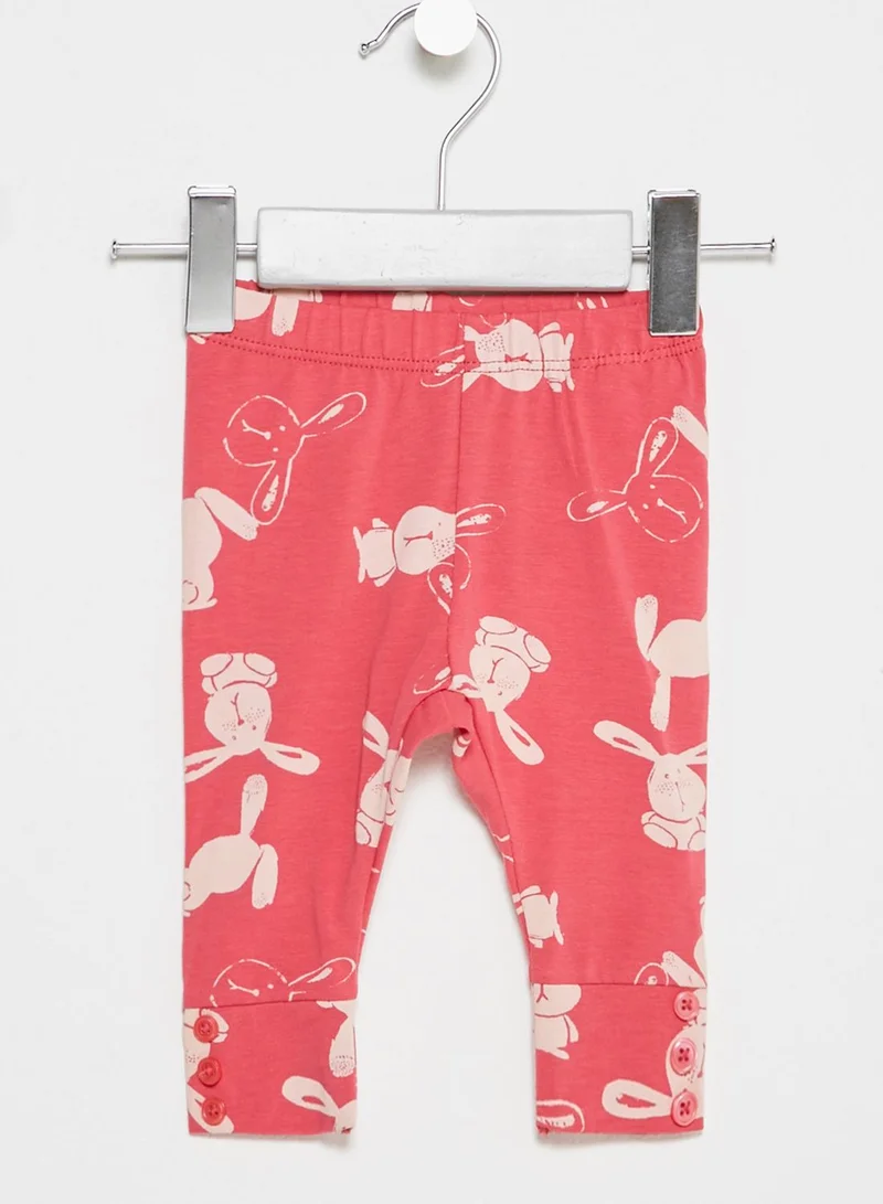 NAME IT Infant Fekikki Printed Leggings