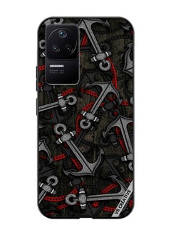 Protective Case Cover For Xioami Poco F4 GT Anchor Leggings Design Multicolour