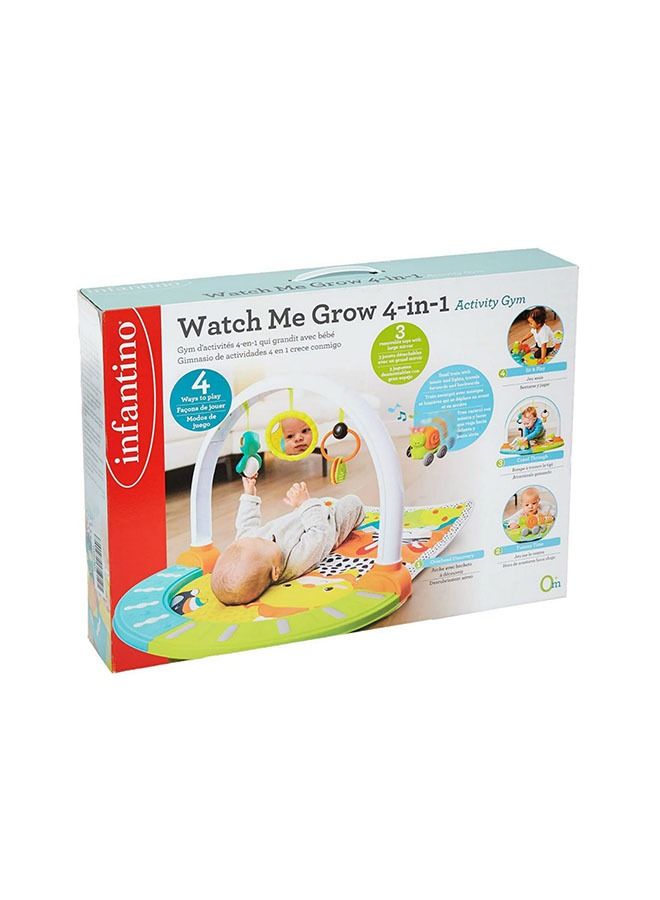 infantino Watch Me Grow 3-In-1 Activity Gym - Baby Activity Play Gyms  - Image 1