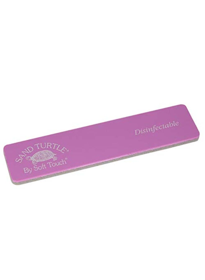 Soft Touch Sand Turtle Nail File Block Soft Sponge Berry 280 Grit Ultra Fine 5 14 Inch 5 Piece