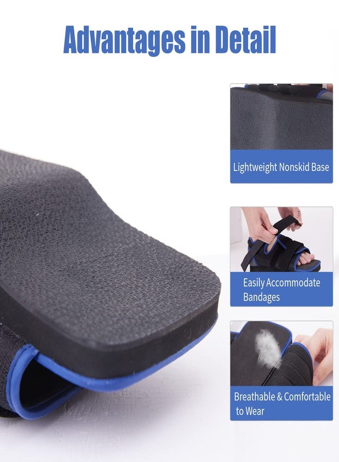 GHORTHOUD Post op Shoe for Broken Toe Lightweight Shoes Medical Orthopedic Foot Brace Off-loading Healing shoe for Foot Surgery (Medium) - Image 4