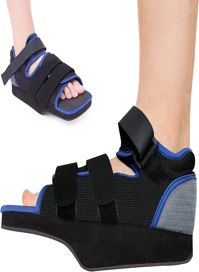 GHORTHOUD Post op Shoe for Broken Toe Lightweight Shoes Medical Orthopedic Foot Brace Off-loading Healing shoe for Foot Surgery (Medium) - Image 1