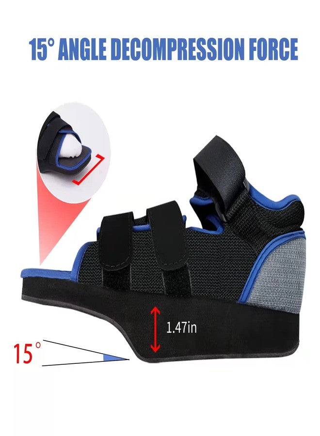 GHORTHOUD Post op Shoe for Broken Toe Lightweight Shoes Medical Orthopedic Foot Brace Off-loading Healing shoe for Foot Surgery (Medium) - Image 3
