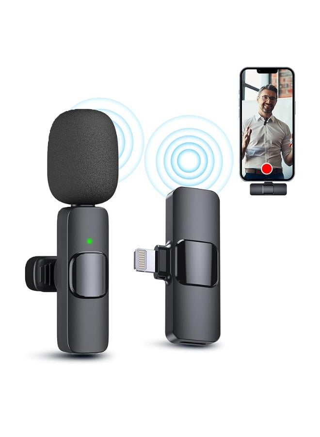 Wireless Lavalier Microphone for Type-C Phone- Plug-Play 2 Wireless Microphones for USB-C Android Phones Video Recording- Interview- Vlog- Auto Sync and Noise Reduction- 2.4 GHZ with mute function - Image 2
