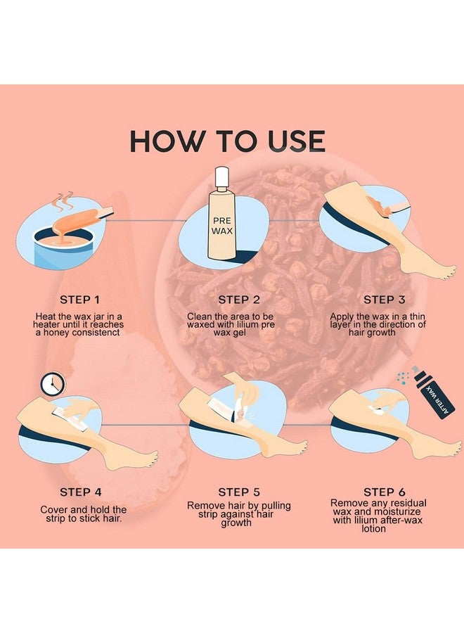 Lilium D Oxy Tan Hair Removing Wax 600gm | For Legs, Arms, Underarms, Bikini Line & Full Body | Removes Tan & Dead Skin Cells | Easy & Quick Hair Removal At Home | Men & Women | All Skin Types - Image 4