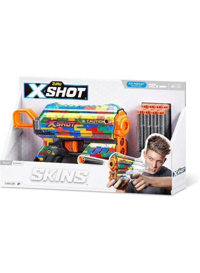 ZURU X-Shot Skins Flux Poppy Playtime (8Darts) (S1) - Image 1