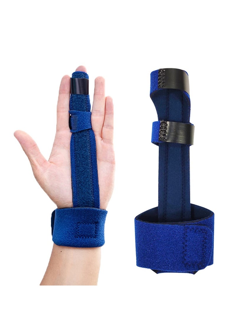 Excefore 2 Pcs Finger Straightener Adjustable Finger Extension Splint Finger Brace Finger Splint - Image 1