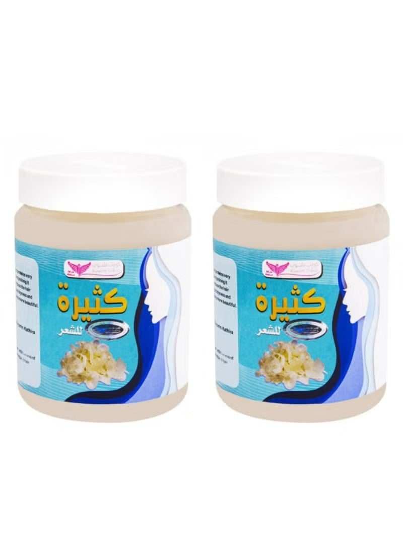 Kuwait Shop kathira for hair white 500 ML 2 PCS