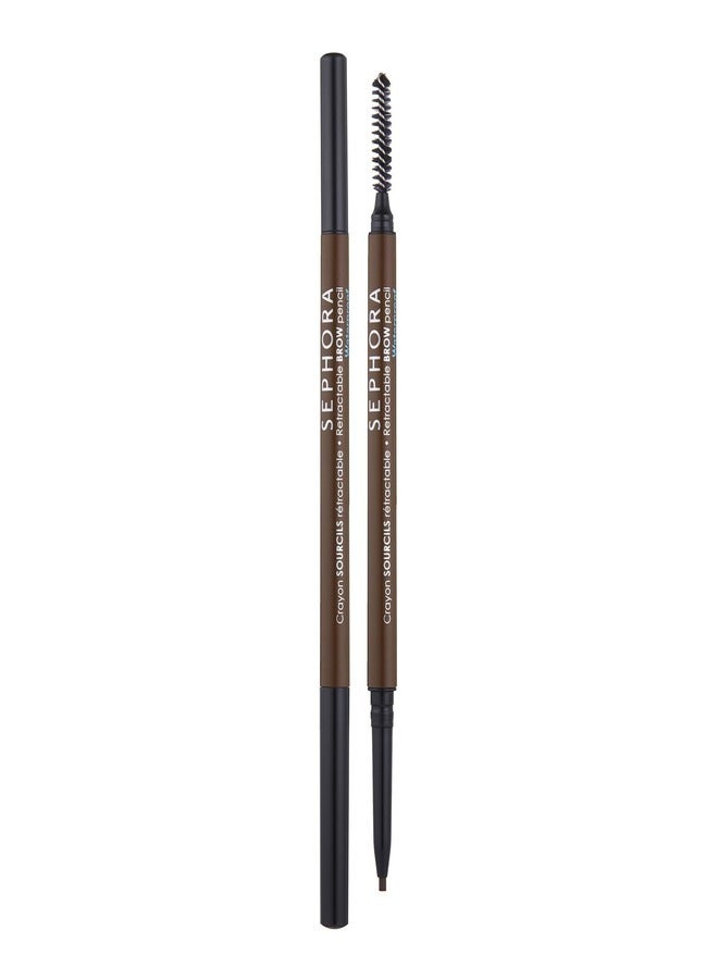 SEPHORA COLLECTION SEPHORA COLLECTION Retractable Brow Pencil 8. Chocolate Brown (0.2g)  - Image 1
