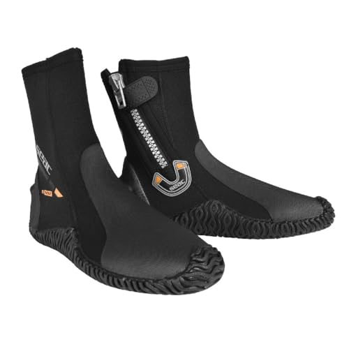SEAC Basic HD, 5 mm neoprene diving boots with side zip and semi-rigid sole - Image 1