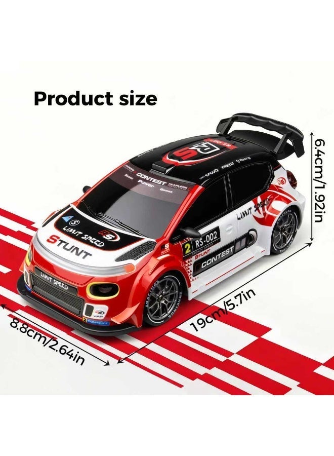 GOGA Drift RC Car 1:24 Scale – 4WD High-Speed Remote Control Racing Car with Flashing Lights, Dual Tires, USB Charging - Image 2