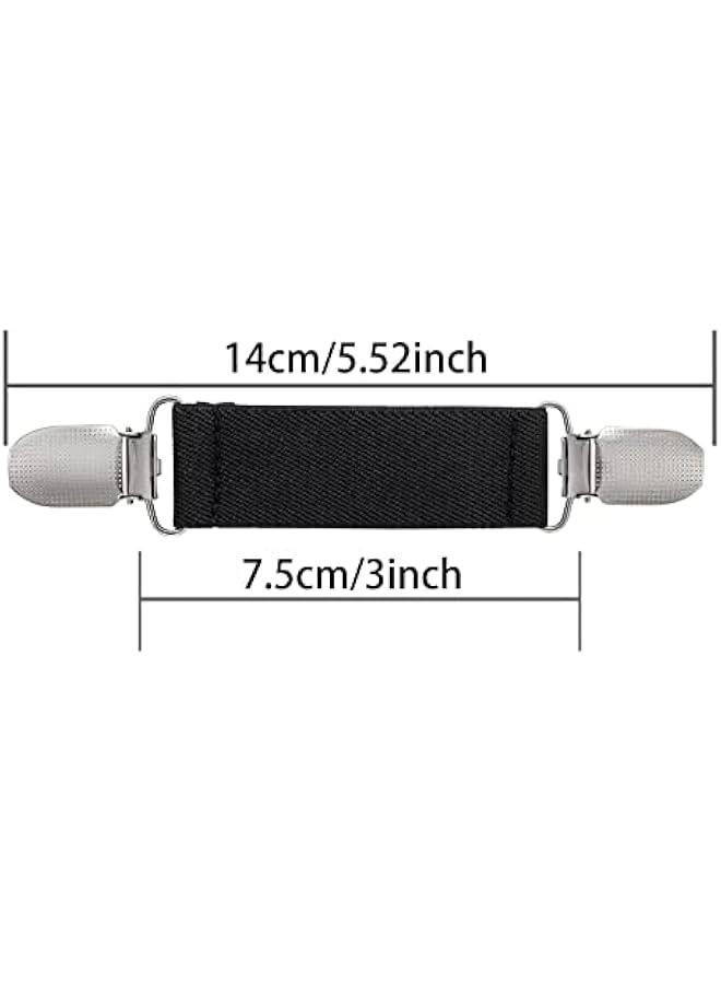 Mitten Clips Kids Winter Glove Clips Stainless Steel Fit Dress Clips Elastic Glove Caps Clip for Baby Kids Toddler and Adults  - Image 4