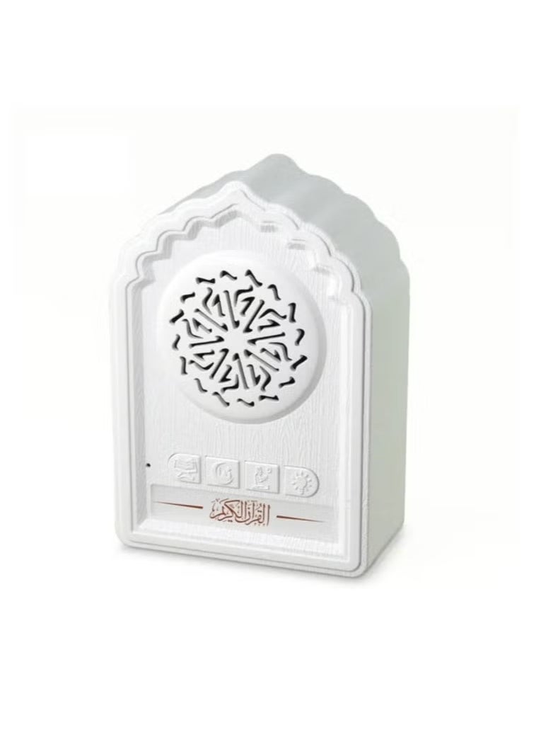 Equantu QB812 Holy Quran Speaker with Night Light – Bluetooth Wall Plug Speaker for Quran Recitation, Ruqyah, Zikir, and Islamic Duas – LED Night Light, Easy Installation, Compact Design, Ideal for Home, Mosque, and Gift  - Image 2
