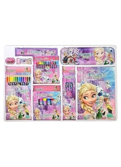 Huitich Frozen Snow Princess Style Stationery Set for Kids  - Image 1