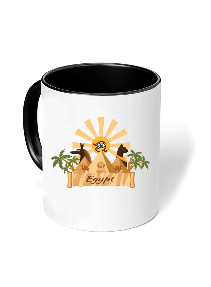 Egypt National Day Black Coffee Mug - Gift for Every Egyptian - Perfect for Egypt Independence Day - 11 Oz - Image 3