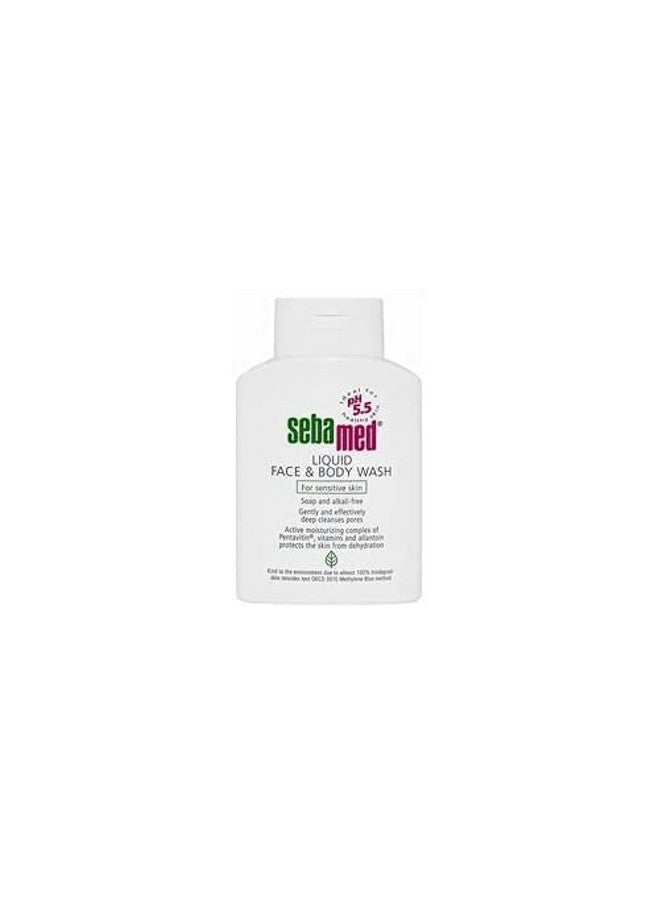 Sebamed Liquid Face & Body Wash 200Ml -Moisturizing Protects The Skin From Dehydration - Image 1