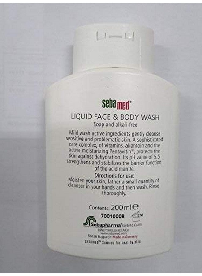 Sebamed Liquid Face & Body Wash 200Ml -Moisturizing Protects The Skin From Dehydration - Image 2