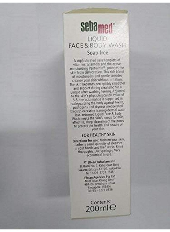 Sebamed Liquid Face & Body Wash 200Ml -Moisturizing Protects The Skin From Dehydration - Image 3