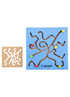 Skillofun Skillofun Wooden Maze Chase - Center Point for Kid, Multi Color  - Image 1