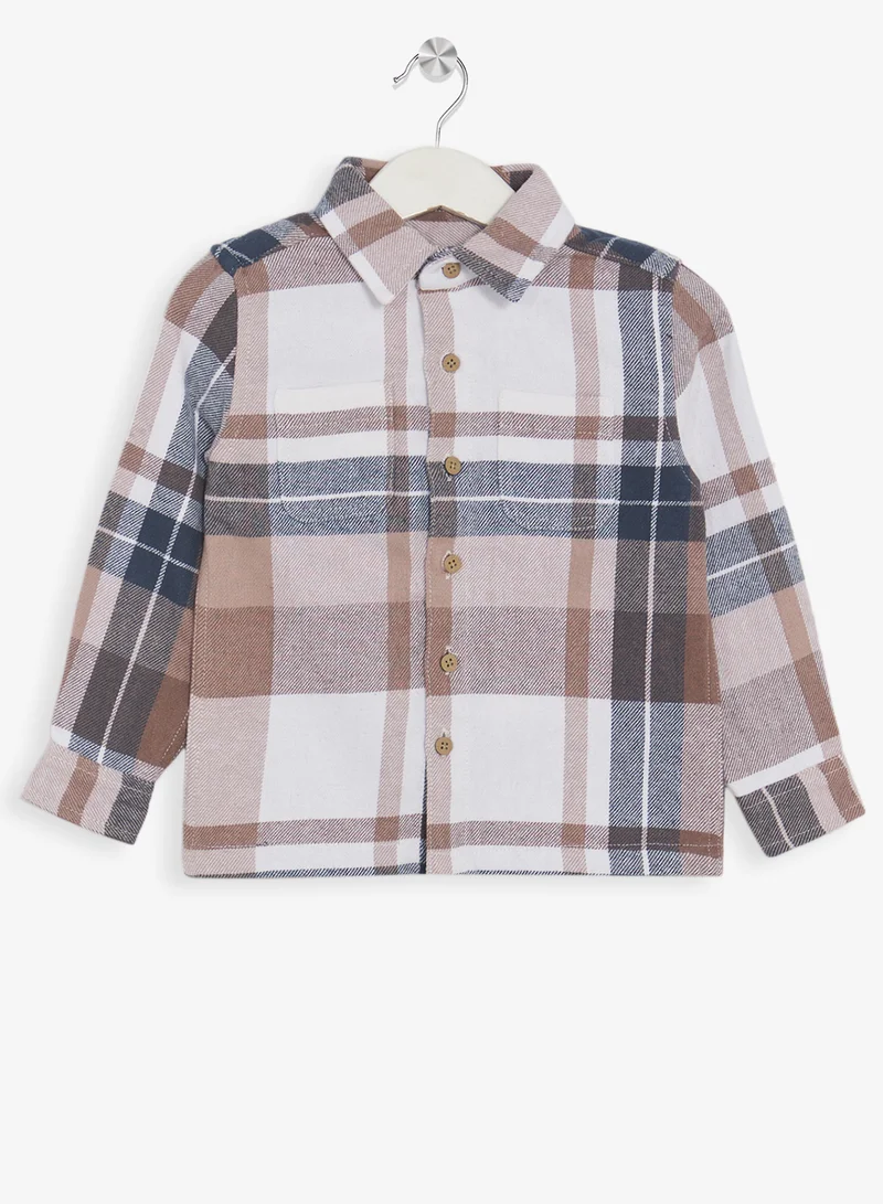 Ripples Boys Long Sleeves Shirt