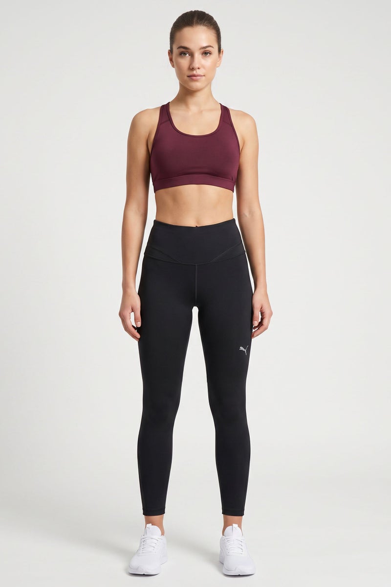 PUMA Women Sportswear Fit Brand Logo Training 7/8 Leggings, Black - Image 5