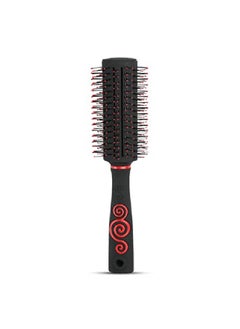 AGARO Royal Round Hair Brush For Adding Quick Curls And Column In The Hair Red  - Image 2