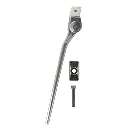 Greenfield Kickstand, Brushed Aluminum Finish, 285 mm, 285 mm (for bikes 22"" and under) (KS2) - Image 1