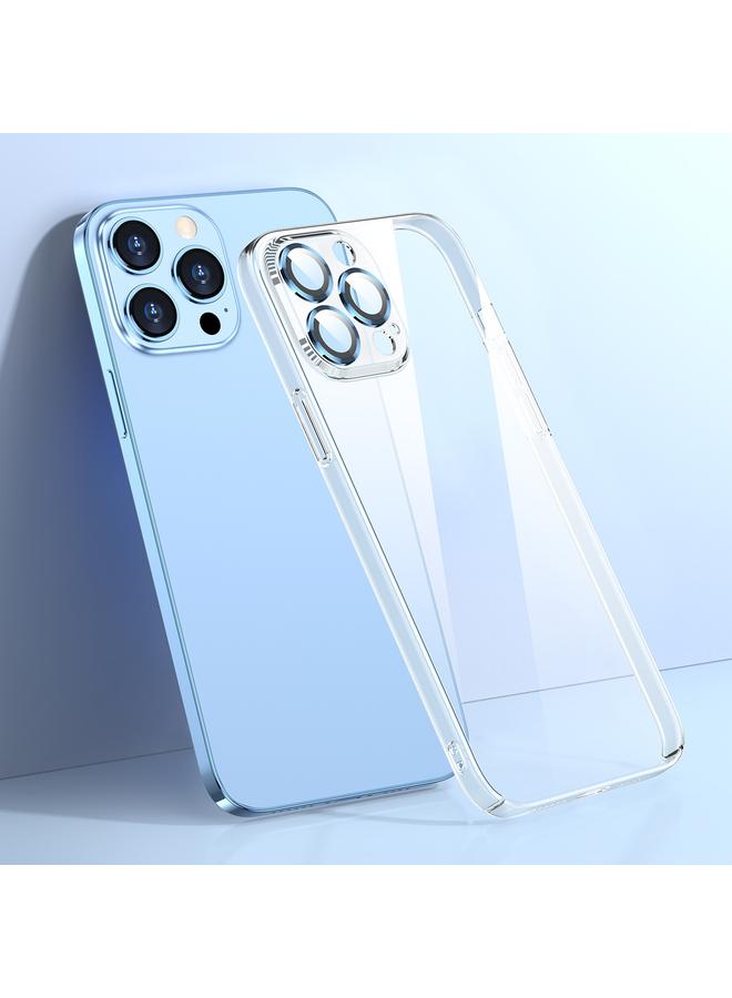 Zaboon Case For iPhone 12 Pro Max Transparent PC Phone Case with Lens Film - Image 1