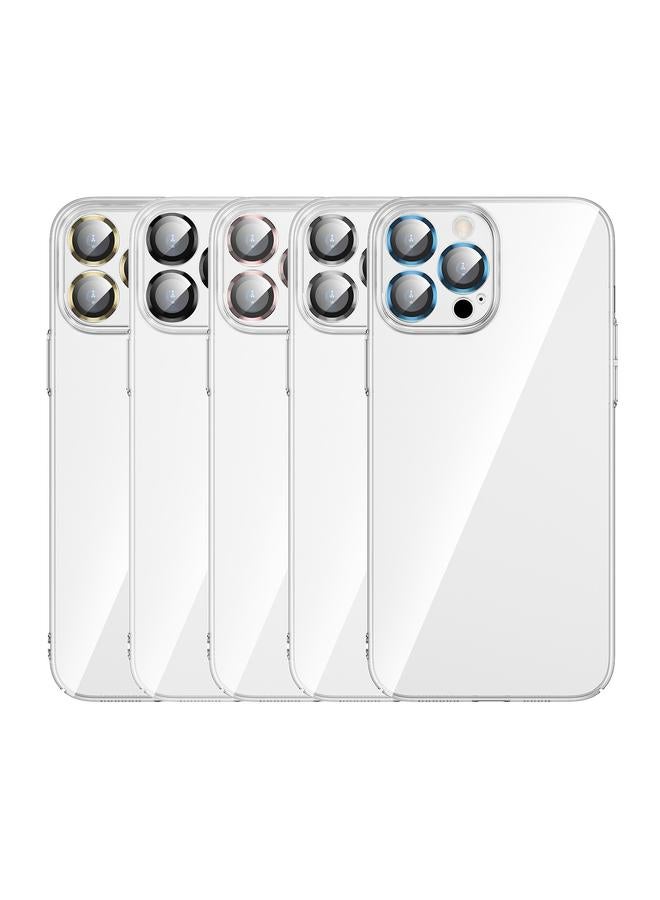 Zaboon Case For iPhone 12 Pro Max Transparent PC Phone Case with Lens Film - Image 2