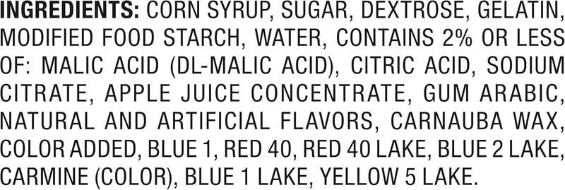 NERDS Gummy Clusters Candy, Very Berry Flavor, 30 oz Bag with 60 Treat Size Packs - Image 3