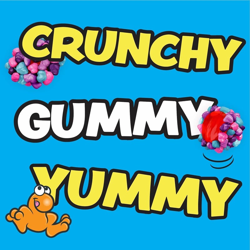 NERDS Gummy Clusters Candy, Very Berry Flavor, 30 oz Bag with 60 Treat Size Packs - Image 5