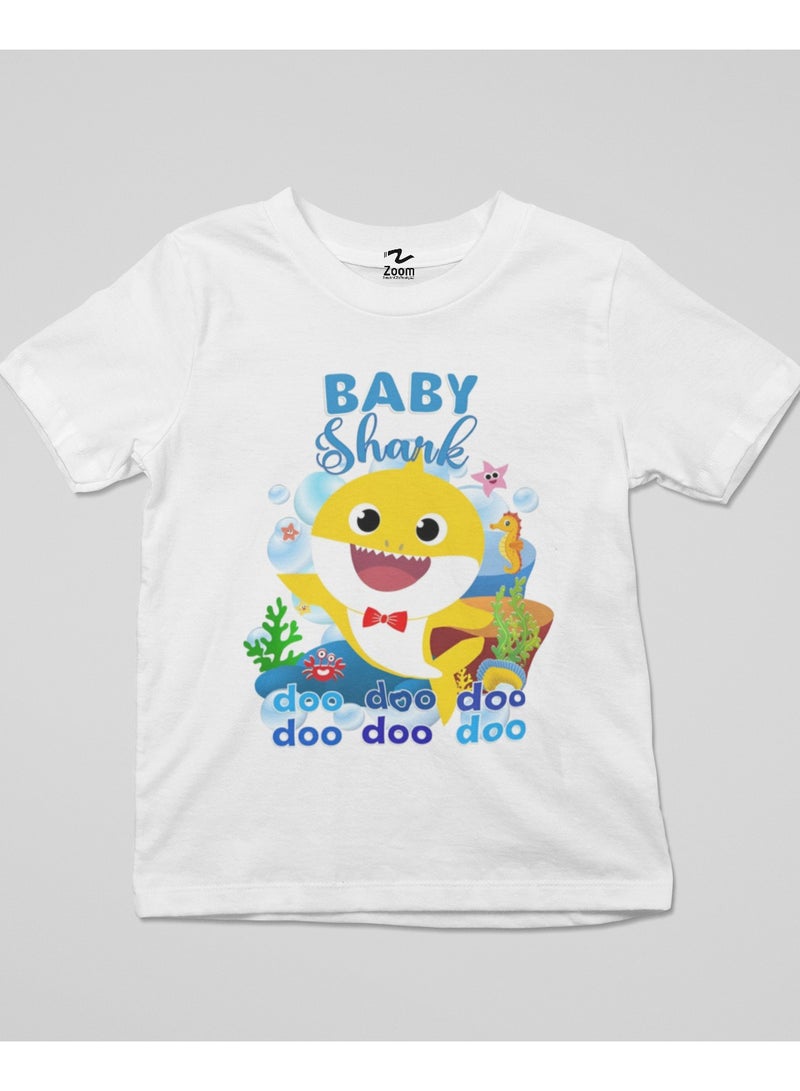 ZOOM 'BABY SHARK DOO DOO' KIDS T-SHIRT  - Image 2