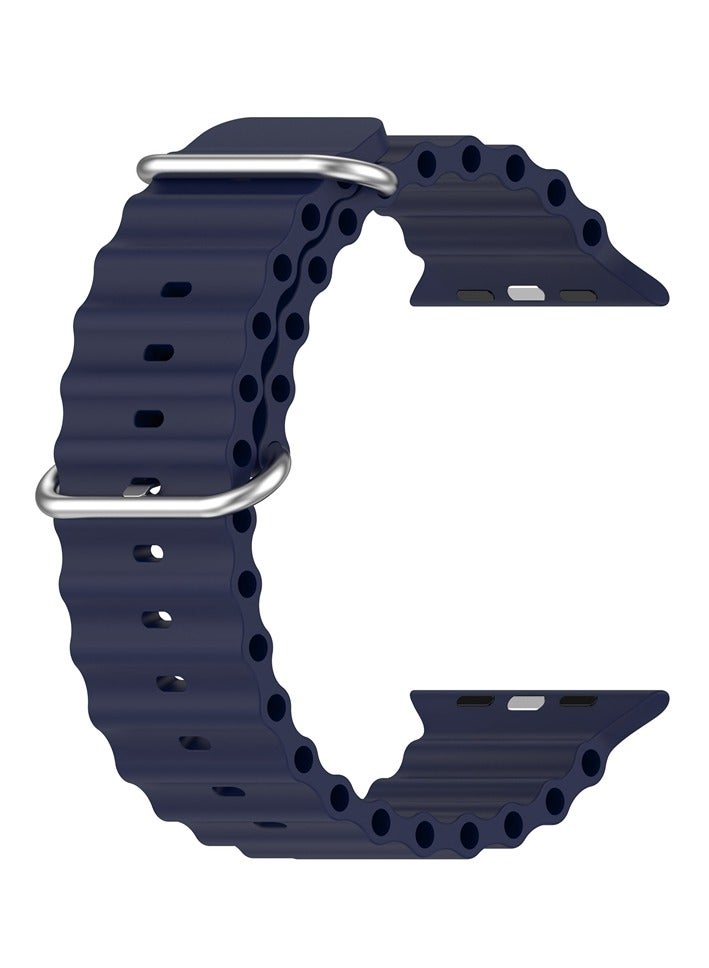 FITME Corrugated Silicone Replacement Band For Apple Watch 38/40/41mm - Image 1