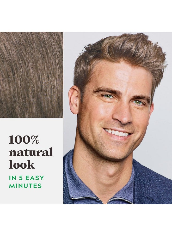 Just For Men شامبوين كولور (التركيبة الأصلية سابقًا) صبغة شعر للرجال بالكيراتين وفيتامين إي لشعر أقوى بني فاتح H25 عبوة من 3 قطع  - Image 5