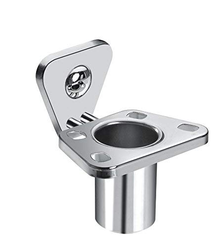 Handy HANDY Stainless Steel Bathroom Accessories Sets pack of 3 (Towel Rod 24" | Towel Ring | Soap Dish | Toothbrush Holder | Rob Hook) Bathroom Set  - Image 4