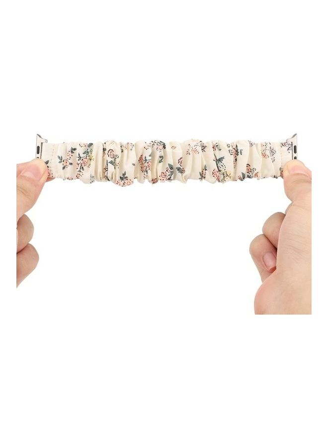 NIBEMINENT Replacement Watchband For Apple Watch Floral 2 - Image 3