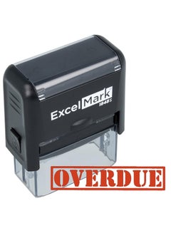 ExcelMark Overdue - Self Inking Bill Collection Stamp In Red Ink  - Image 1